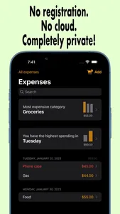 Hajz Spending Tracker screenshot 0