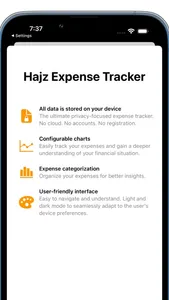 Hajz Spending Tracker screenshot 4