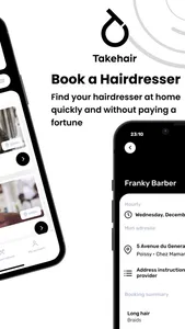 Takehair: book a hairdresser screenshot 2