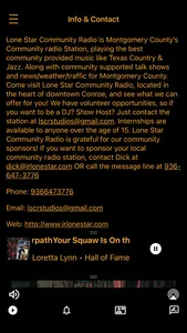Lone Star Community Radio screenshot 2