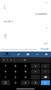 Scientific Calc and Grapher screenshot 0