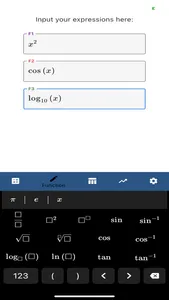 Scientific Calc and Grapher screenshot 1