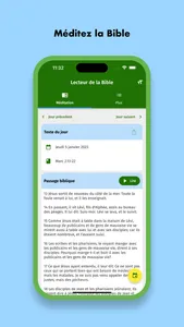 Lecteur de la Bible 2023 screenshot 0