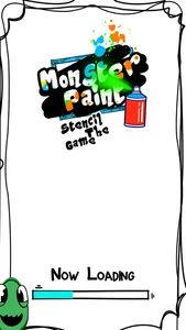 Monster Paint Stencil Art Game screenshot 4