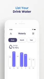 Waterly: Daily Water Drinking screenshot 2