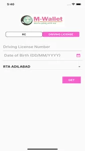 RTA M-Wallet screenshot 2