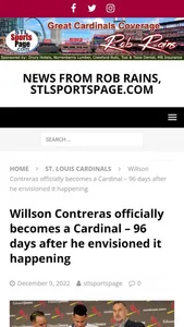 STL Sports Page screenshot 1