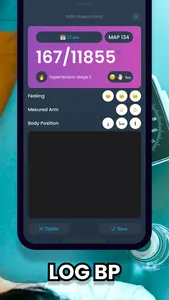 BP Blood Pressure App screenshot 2