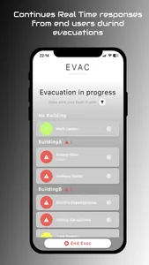 EVAC - Evacuation Management screenshot 1