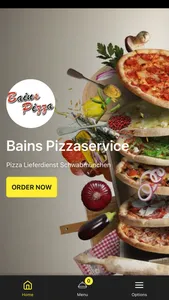 Bains Pizzaservice screenshot 0