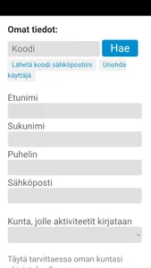 Liikkuen läpi vuoden screenshot 2