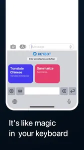 Keybot: AI Keyboard screenshot 1