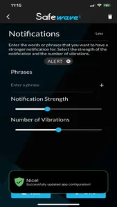 Safewave screenshot 5