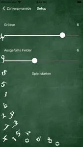 Zahlenpyramide screenshot 1