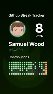 Git Streak Tracker screenshot 0