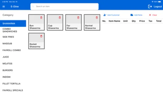 E-Dine screenshot 0