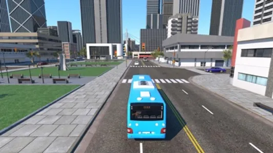 Euro Bus Driving Sim 3D screenshot 1