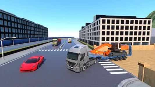 Euro Bus Driving Sim 3D screenshot 2