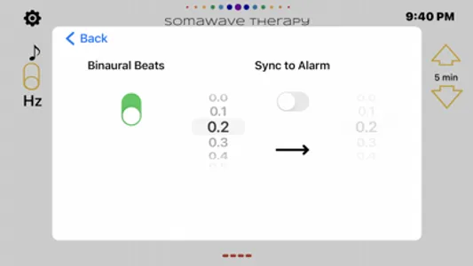 SomaWave Sound Therapy screenshot 2