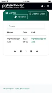 Promoter IngressoZapp screenshot 5