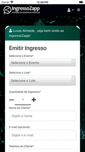 Promoter IngressoZapp screenshot 9