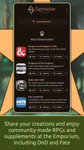 Samwise - RPG Assistant screenshot 2