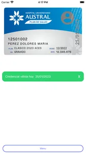 Credencial Digital Austral screenshot 1