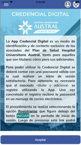 Credencial Digital Austral screenshot 4