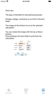 My Ohms Law screenshot 1