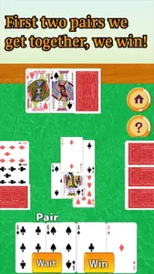 Playing cards TwoPair screenshot 1