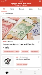 Squamish Nation Members App screenshot 1