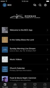 Bowman Community Church screenshot 0