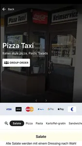 La Cucina Pizza Taxi screenshot 1