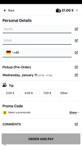 La Cucina Pizza Taxi screenshot 4