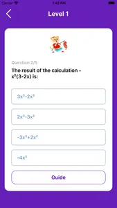 8th grade math learning games screenshot 3