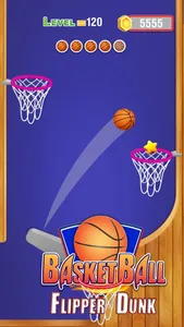 Flipper Dunk Shot-Hoop Battle screenshot 1