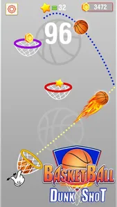 Flipper Dunk Shot-Hoop Battle screenshot 4