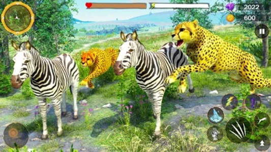 Wild Cheetah Family Sim 3D screenshot 4