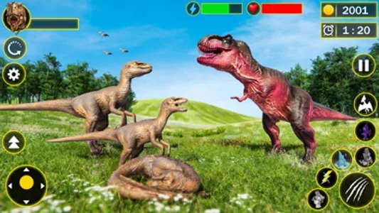 Wild Dinosaur Family Simulator screenshot 0