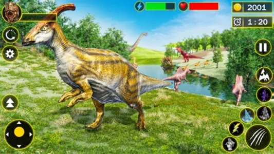 Wild Dinosaur Family Simulator screenshot 1