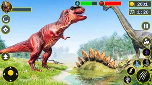 Wild Dinosaur Family Simulator screenshot 2