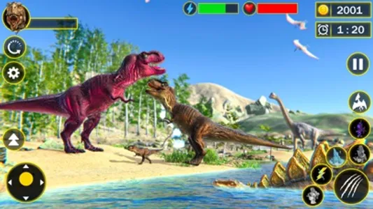 Wild Dinosaur Family Simulator screenshot 3