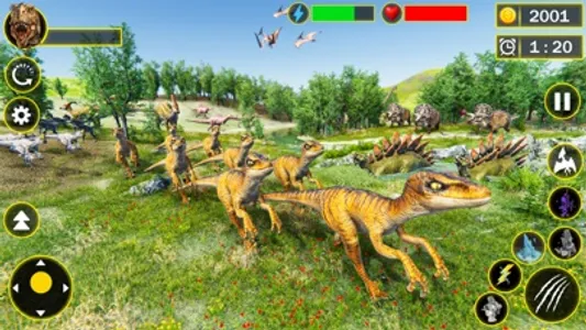 Wild Dinosaur Family Simulator screenshot 5