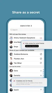 Viewp: acquaintances reviews screenshot 4