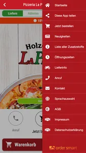 Pizzeria La Perla Holzfeuer screenshot 2