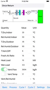 FlyCarpet Psychrometric Chart screenshot 2