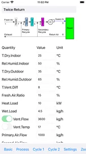 FlyCarpet Psychrometric Chart screenshot 3