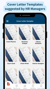 Cover Letter Templates screenshot 1