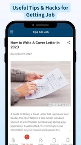 Cover Letter Templates screenshot 5