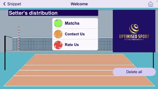 Volleyball Setter Distribution screenshot 0